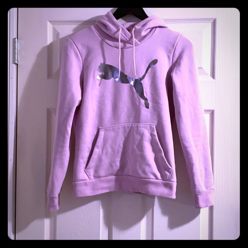 Pretty pink Puma hoodie